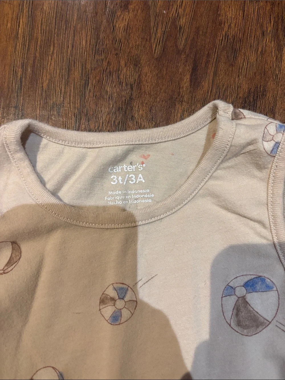 Carter's Boys Light Blue & Tan Beach Graphic Tank Tops 2-Pack